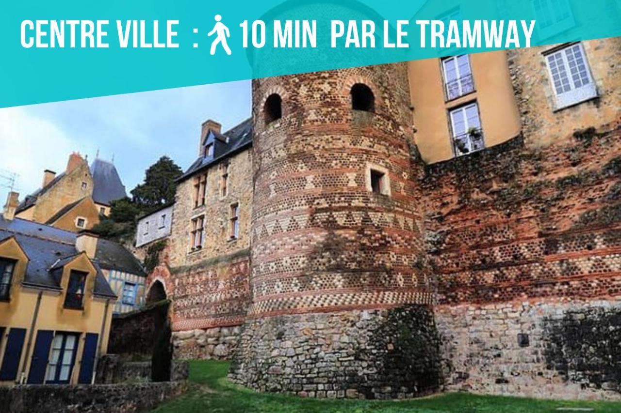 Tramway 12 Rdc Jaures Cosy Proche Gare Apartment Le Mans Exterior foto
